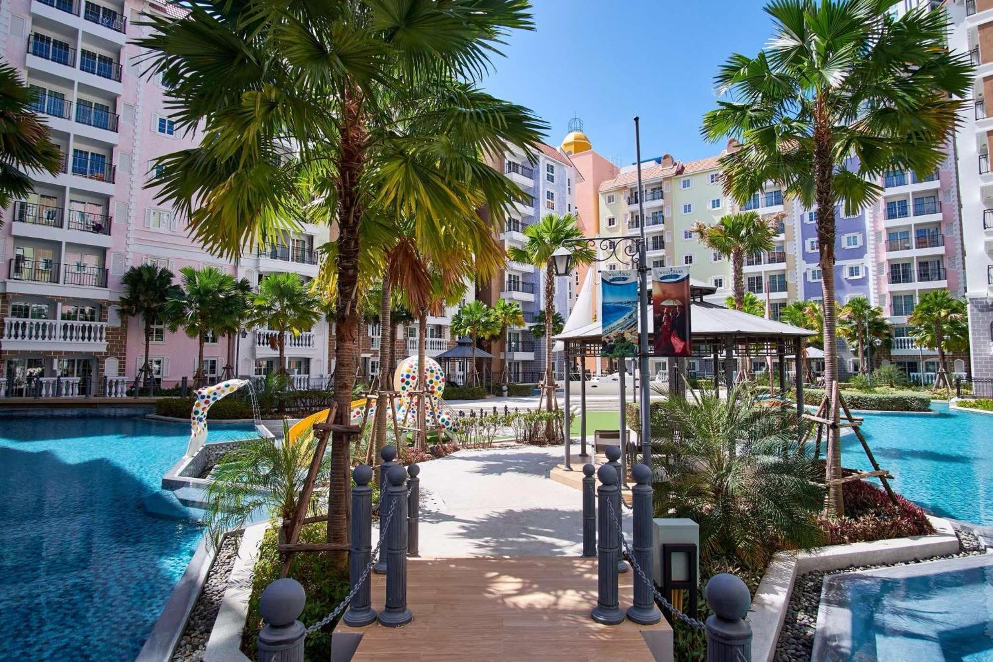 Отель Seven Seas Cote De Azur На Джомтьен Экстерьер фото