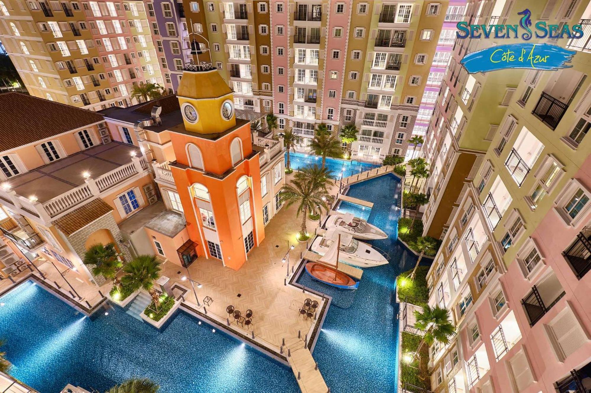 Отель Seven Seas Cote De Azur На Джомтьен Экстерьер фото