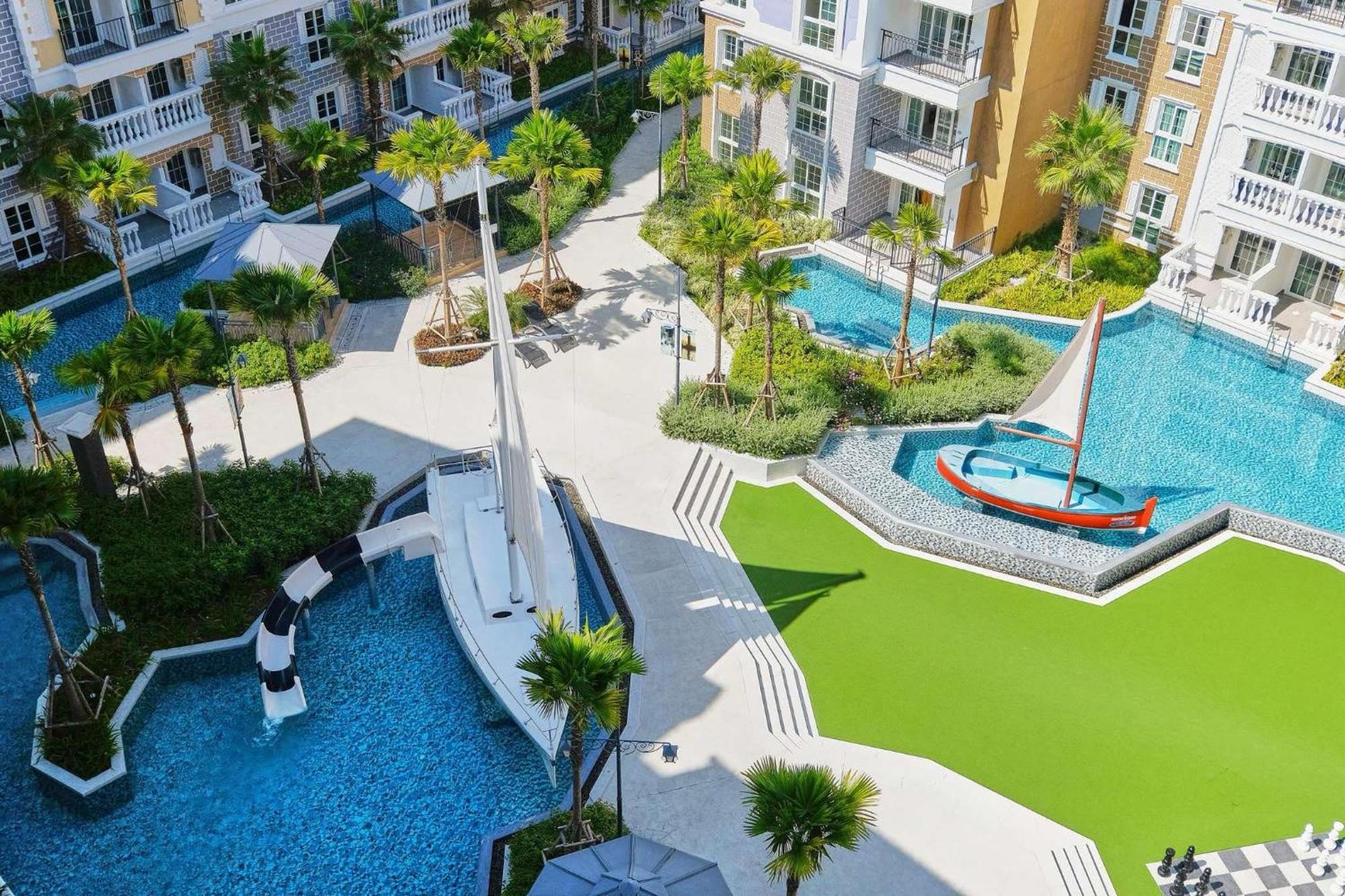 Отель Seven Seas Cote De Azur На Джомтьен Экстерьер фото