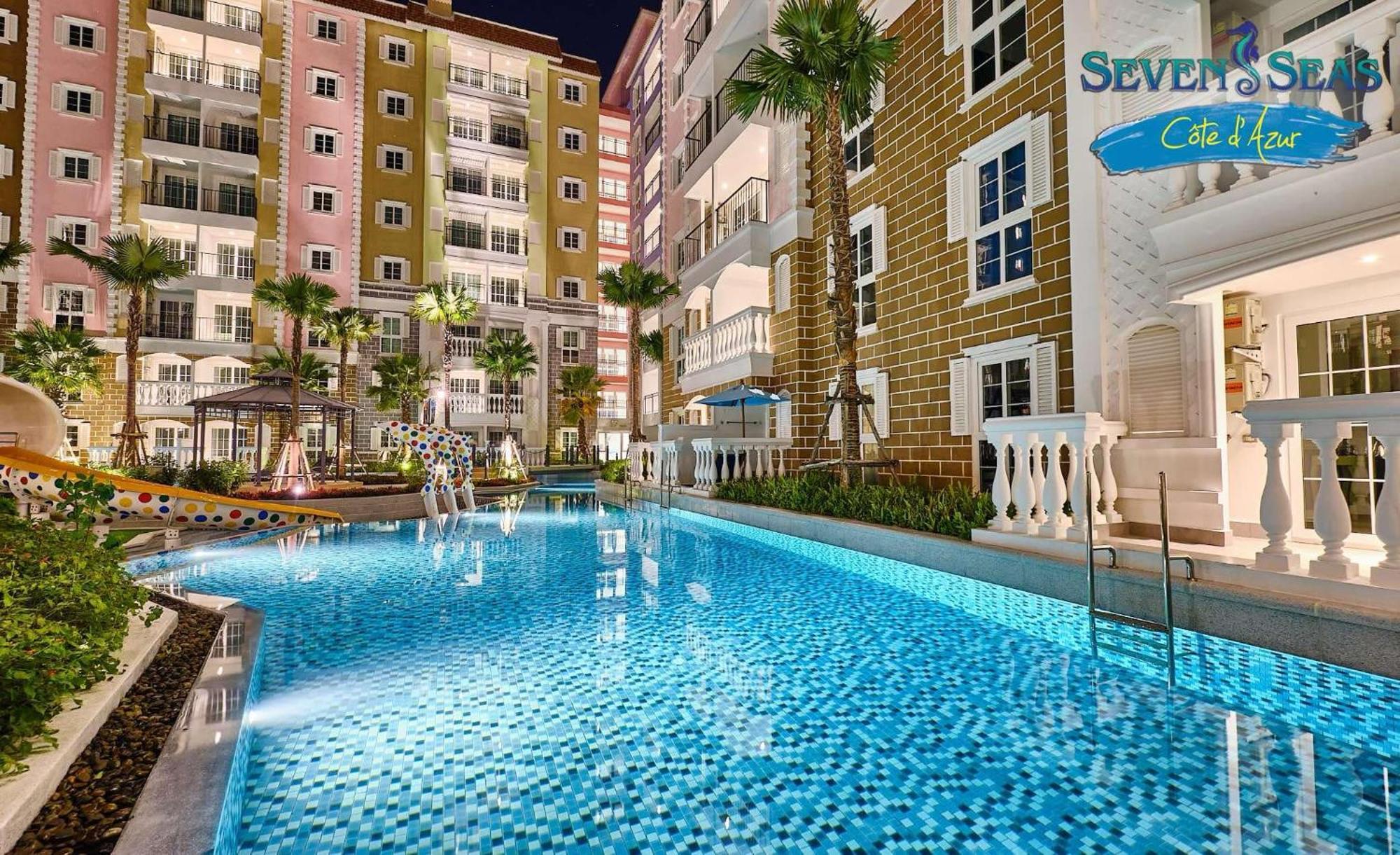 Отель Seven Seas Cote De Azur На Джомтьен Экстерьер фото