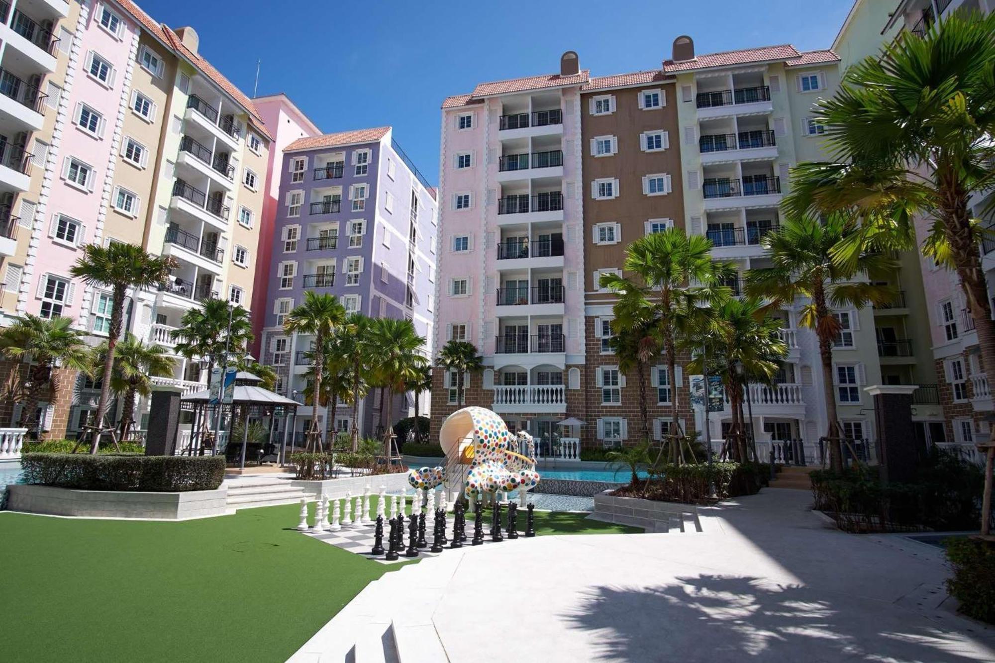 Отель Seven Seas Cote De Azur На Джомтьен Экстерьер фото