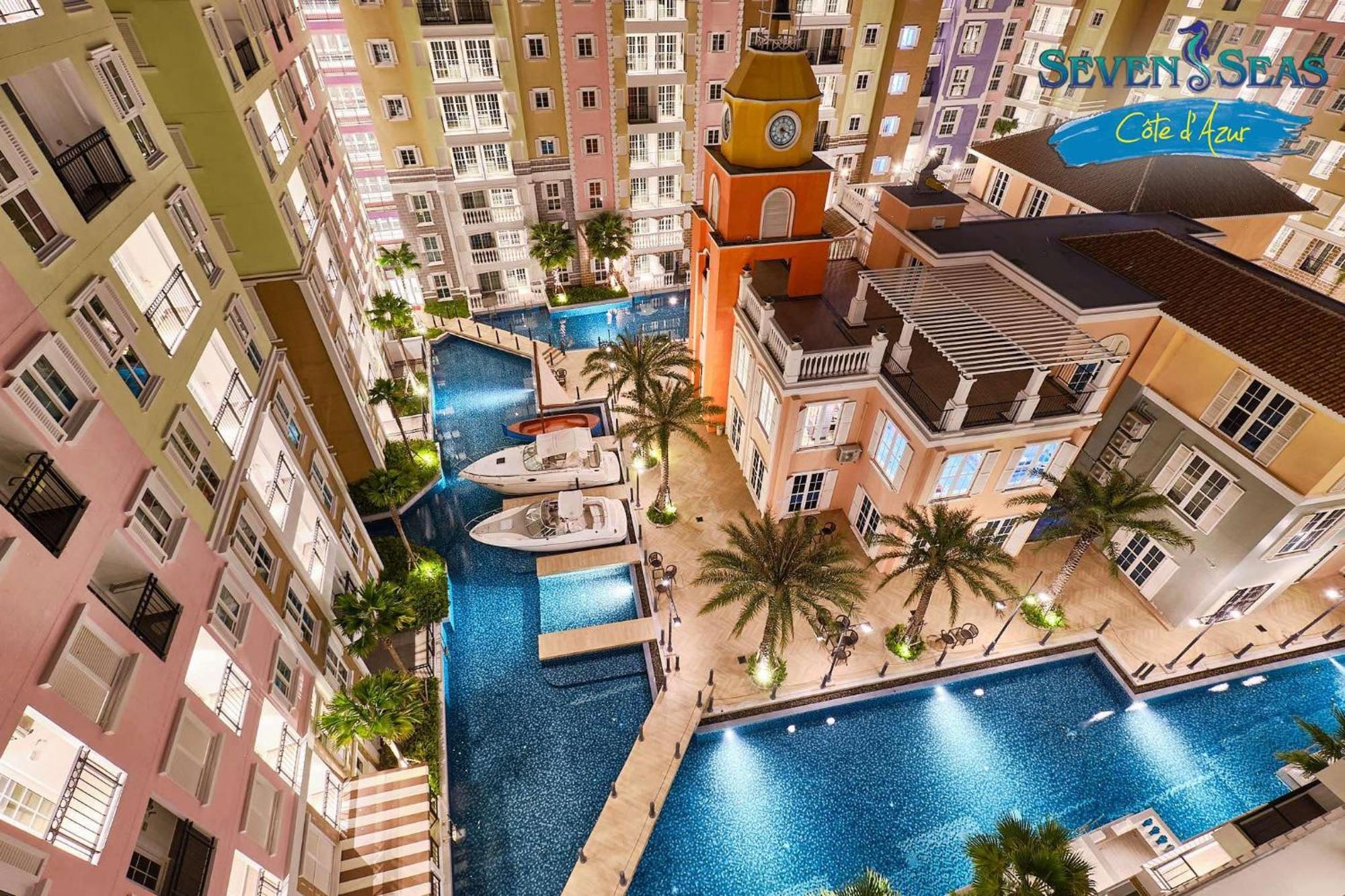 Отель Seven Seas Cote De Azur На Джомтьен Экстерьер фото