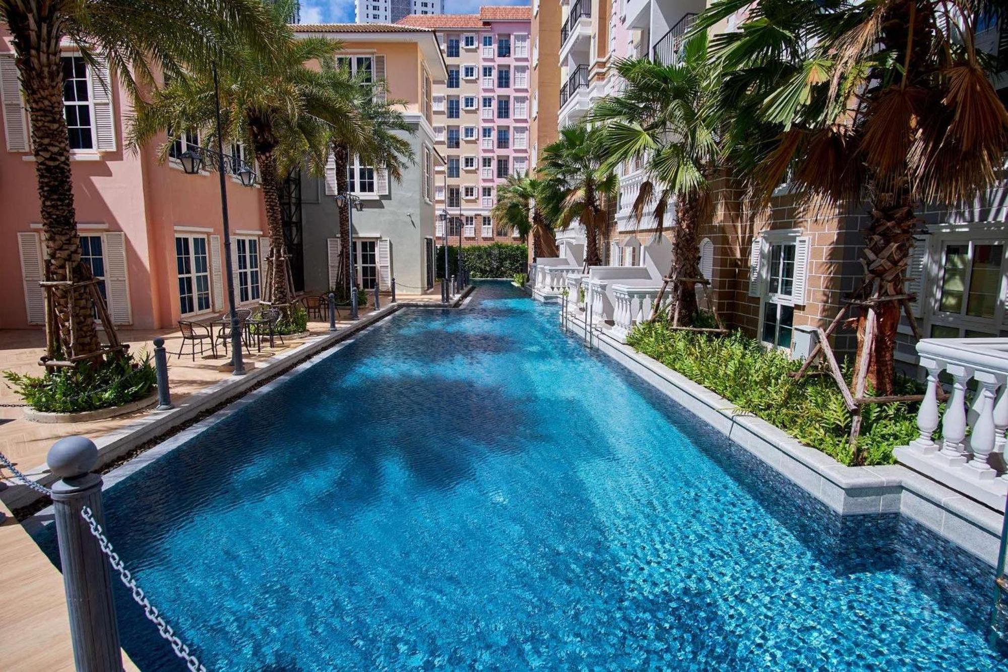 Отель Seven Seas Cote De Azur На Джомтьен Экстерьер фото